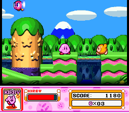 Kirby Super Star (USA) In game screenshot